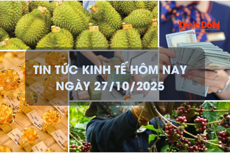 Tin tức kinh tế 27/10: giá vàng đồng loạt lao dốc