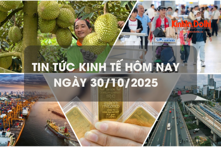 Tin tức kinh tế 30/10: giá vàng giảm mạnh gần 2 triệu đồng mỗi lượng