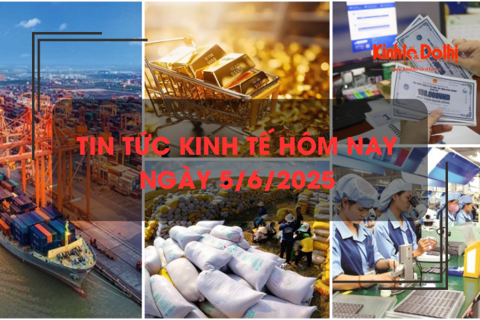 Tin tức kinh tế 5/6: thu hút vốn FDI 5 tháng tăng mạnh
