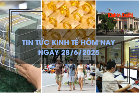 Tin tức kinh tế 28/6: Hà Nội thu ngân sách tăng hơn 50%