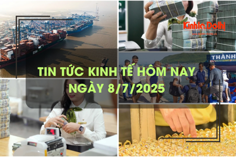 Tin tức kinh tế 8/7: dư nợ tín dụng nửa đầu năm tăng cao nhất kể từ 2023
