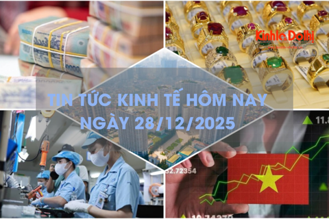 Tin tức kinh tế 28/12: lãi suất liên ngân hàng tăng trở lại trong tuần qua