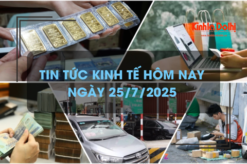 Tin tức kinh tế 25/7: người Việt chi gần 8 tỷ USD mua hàng online trong 6 tháng năm 2025