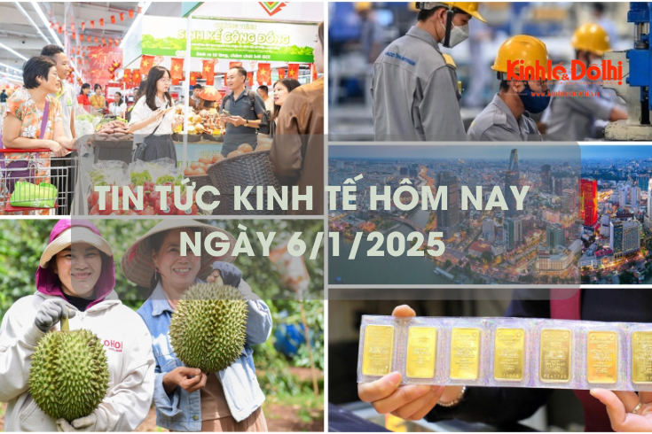 Tin tức kinh tế 6/1/2026: Việt Nam tăng trưởng GDP 8,02% năm 2025