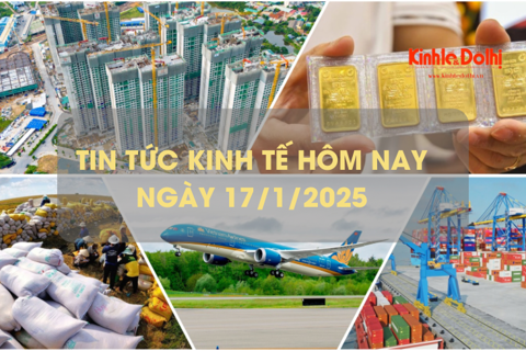 Tin tức kinh tế 17/1/2026: chung cư Hà Nội trung bình 100 triệu đồng/m2
