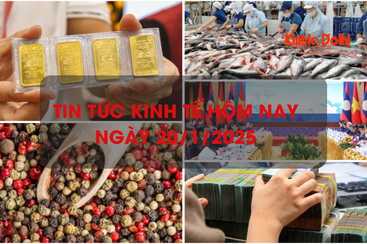 Tin tức kinh tế 20/1/2026: Giá vàng tiếp tục tăng mạnh