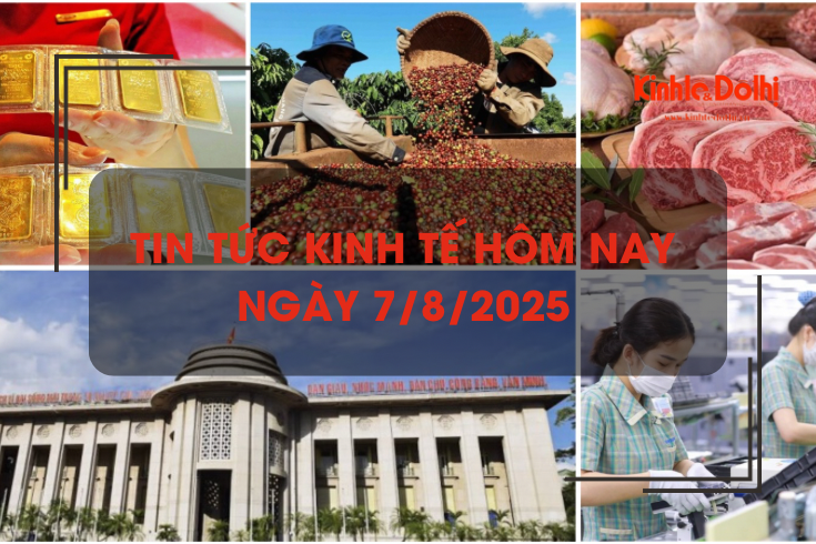 Tin tức kinh tế 7/8: cà phê lập kỷ lục về giá trị xuất khẩu sau 7 tháng