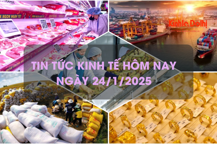Tin tức kinh tế 24/1/2026: giá vàng tăng lên mức cao nhất mọi thời đại