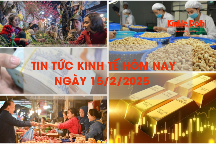 Tin tức kinh tế 15/2/2026: xuất khẩu điều tiếp tục bùng nổ vào đầu năm 2026