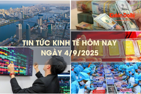 Tin tức kinh tế 4/9: xuất khẩu nông lâm thủy sản 8 tháng tăng 12%
