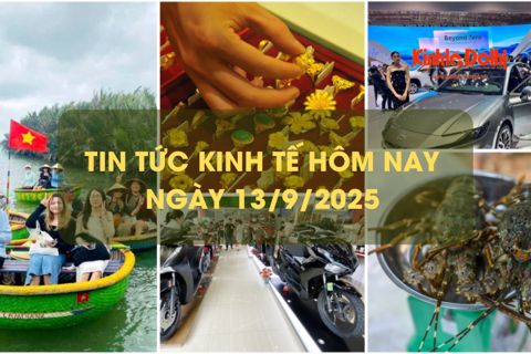 Tin tức kinh tế 13/9: du lịch Việt Nam tăng trưởng mạnh nhất thế giới nửa đầu 2025