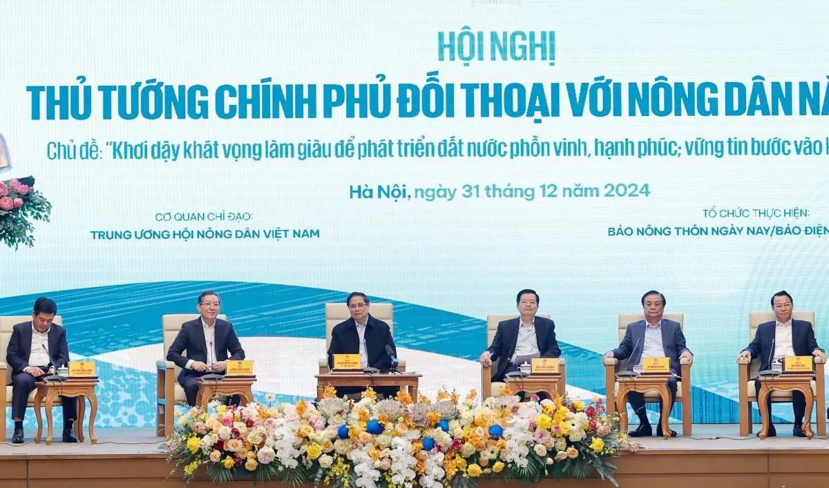 Sáng 10/12, Thủ tướng Phạm Minh Chính đối thoại với nông dân