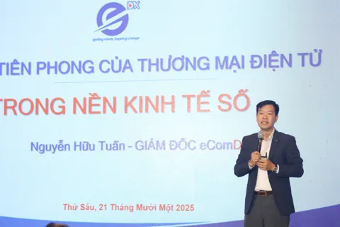 Thương mại điện tử đóng vai trò tiên phong, dẫn dắt nền kinh tế số