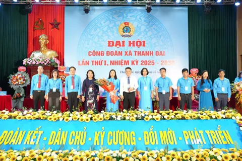 Công đoàn xã Thanh Oai trách nhiệm, tận tâm vì người lao động