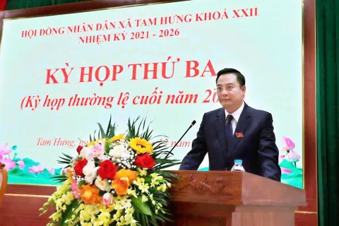 Tam Hưng giải ngân vốn đầu tư công đạt trên 84%, đứng thứ 5 toàn thành phố