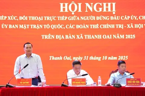 Xã Thanh Oai: xây dựng hệ thống chính trị gần dân, chủ động phục vụ Nhân dân