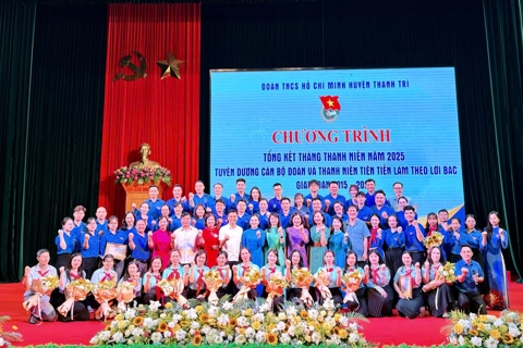 Huyện Đoàn Thanh Trì: Phát huy tinh thần xung kích, góp sức xây dựng quê hương