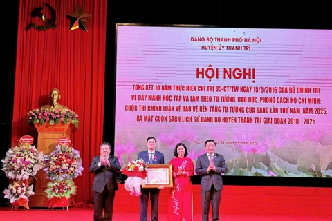 Huyện Thanh Trì: nhiều mô hình hay trong thực hiện Chỉ thị 05-CT/TW về đẩy mạnh học tập và làm theo tư tưởng, đạo đức, phong cách Hồ Chí Minh