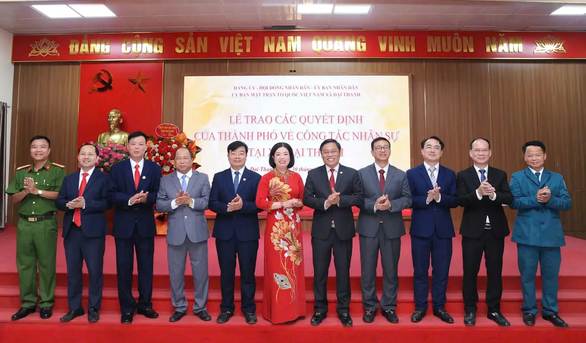 Xã Đại Thanh: khát vọng đổi mới, xây dựng chính quyền “Vì Nhân dân phục vụ”- Ảnh 2.