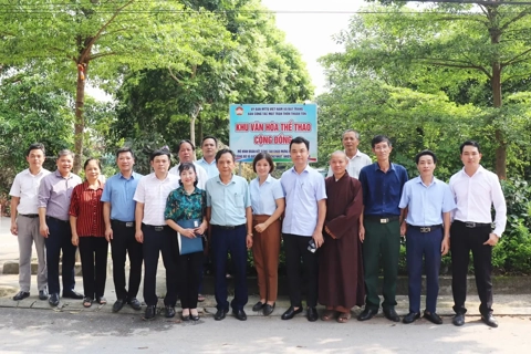 Mô hình “sân chơi cộng đồng” tại xã Bát Tràng: Hiệu quả từ sự đồng thuận của Nhân dân
