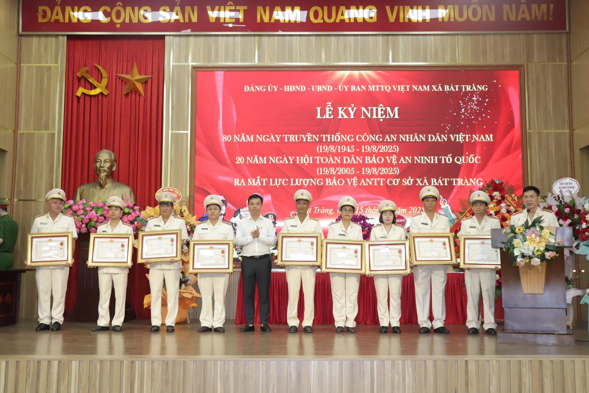 Công an xã Bát Tràng: Nhiều chiến công trong phong trào bảo vệ an ninh chính trị, trật tự an toàn xã hội