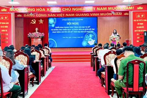 Xã Nam Phù quyết tâm thực hiện chuyển đổi số sâu rộng, đồng bộ, xuyên suốt