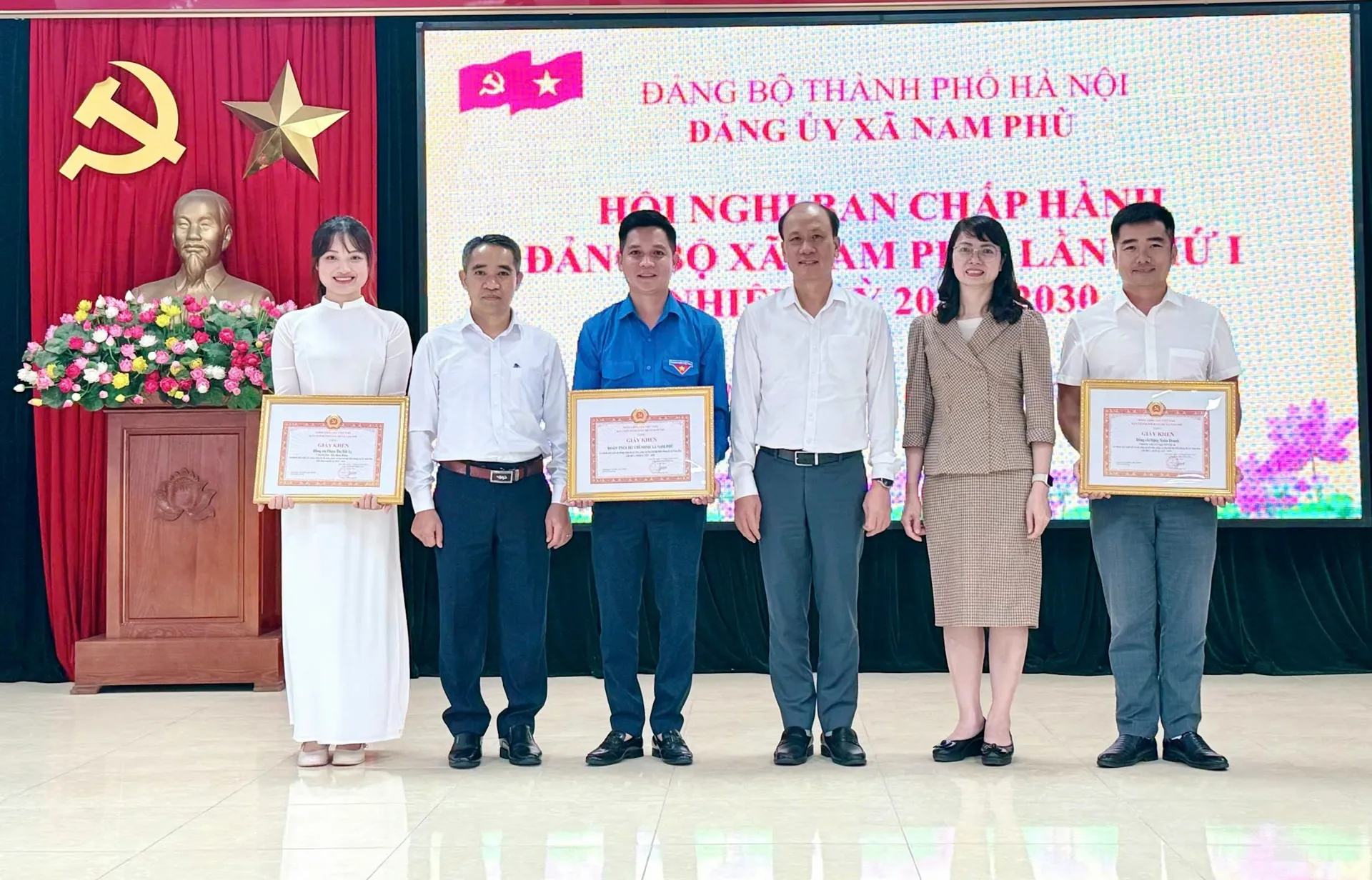 Thành công của Đại hội đại biểu Đảng bộ xã Nam Phù: Kết tinh của tinh thần đoàn kết và khát vọng vươn lên
