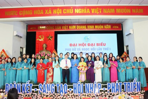 Hội LHPN xã Ngọc Hồi: Đoàn kết, sáng tạo, góp phần xây dựng quê hương giàu đẹp, văn minh
