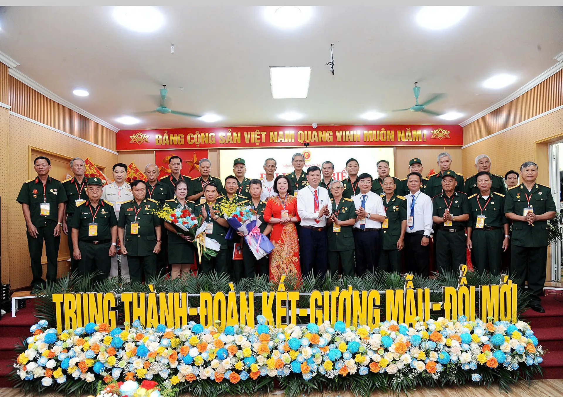 Đại hội đại biểu Hội Cựu chiến binh xã Đại Thanh lần thứ VIII, nhiệm kỳ 2025 – 2030 thành công tốt đẹp