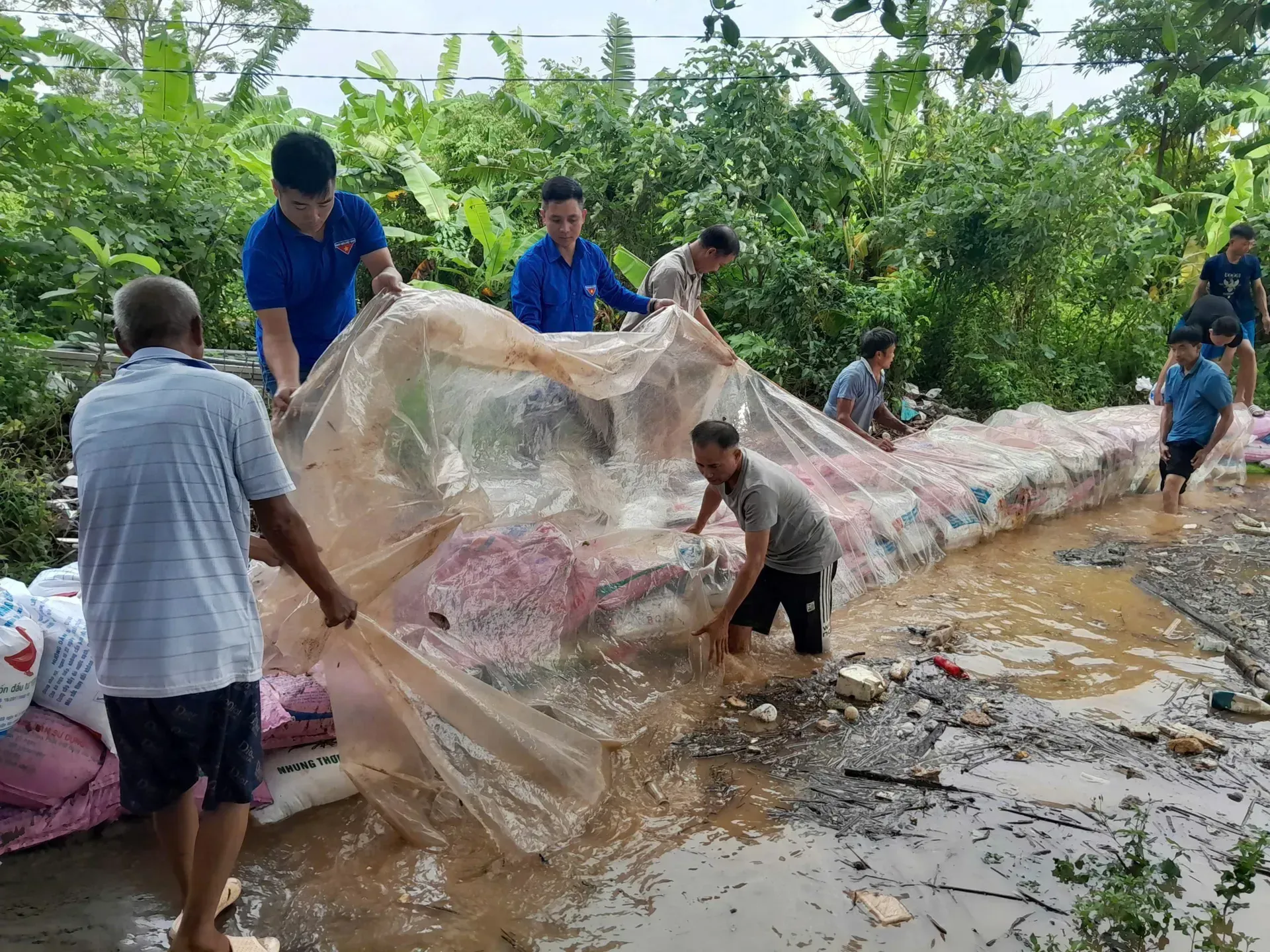 Xã Nam Phù: Nhân dân đồng lòng, chính quyền sát cánh ứng phó bão số 10