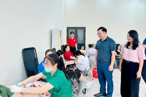 Ngày hội “Giọt máu Nam Phù – lần thứ I”: Gần 200 đơn vị máu, lan tỏa yêu thương