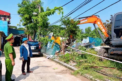 Phường Thanh Liệt: ra quân cưỡng chế các công trình vi phạm