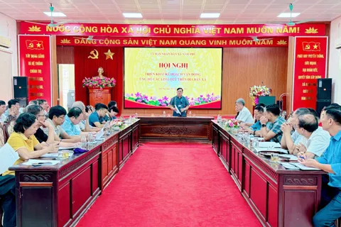 Xã Nam Phù phấn đấu vận động đạt và vượt chỉ tiêu 3 loại quỹ