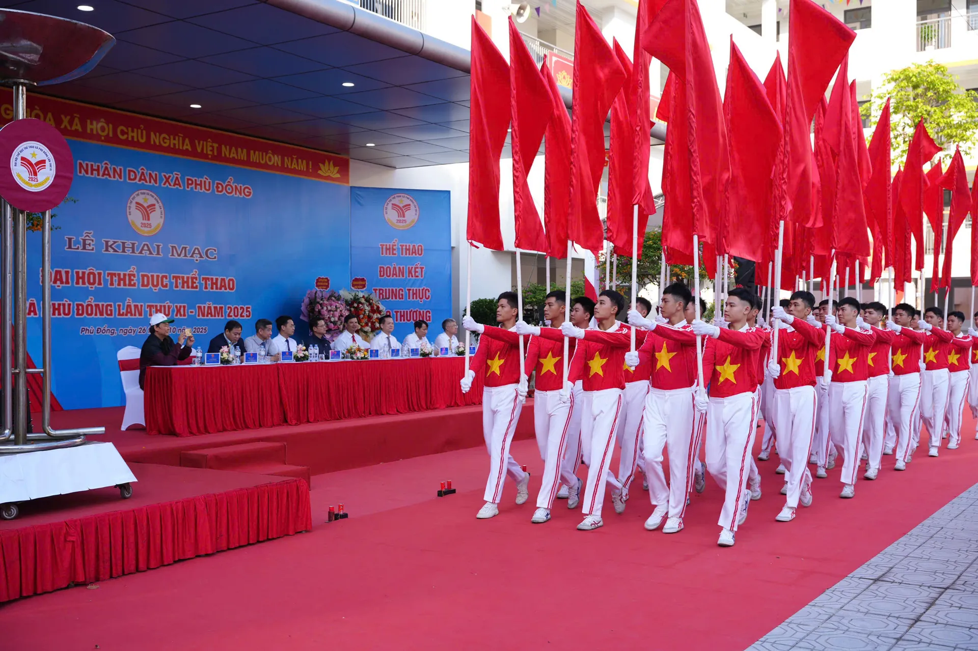 Khai mạc Đại hội Thể dục Thể thao xã Phù Đổng lần thứ I, năm 2025