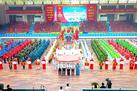 Xã Thanh Trì long trọng tổ chức Đại hội Thể dục Thể thao lần thứ I năm 2025