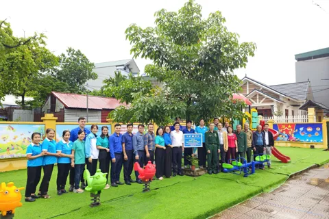 Xã Ngọc Hồi: Ra mắt công trình “Sân chơi cộng đồng” – mô hình “Dân vận khéo” tiêu biểu năm 2025 