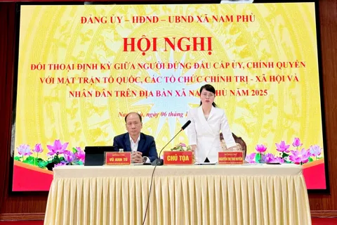 Nam Phù: Đối thoại để lắng nghe, phục vụ Nhân dân tốt hơn