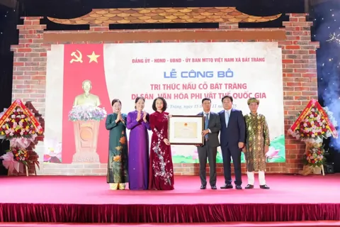 Tri thức nấu cỗ Bát Tràng” được công nhận Di sản văn hóa phi vật thể quốc gia