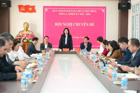 Ban Chấp hành Đảng bộ xã Phù Đổng: thông qua Chương trình công tác toàn khóa, nhiệm kỳ 2025-2030