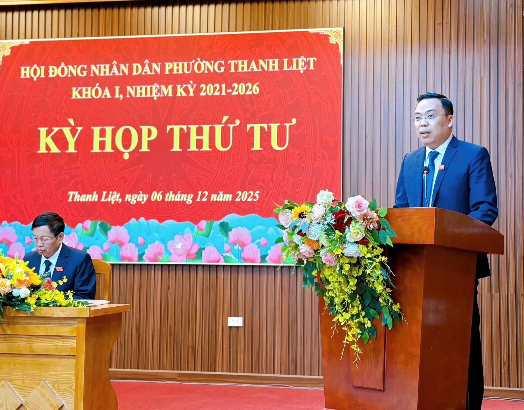 Kỳ họp thứ 4 HĐND phường Thanh Liệt: thông qua nhiều nghị quyết quan trọng, tạo nền tảng vững chắc cho năm 2026
