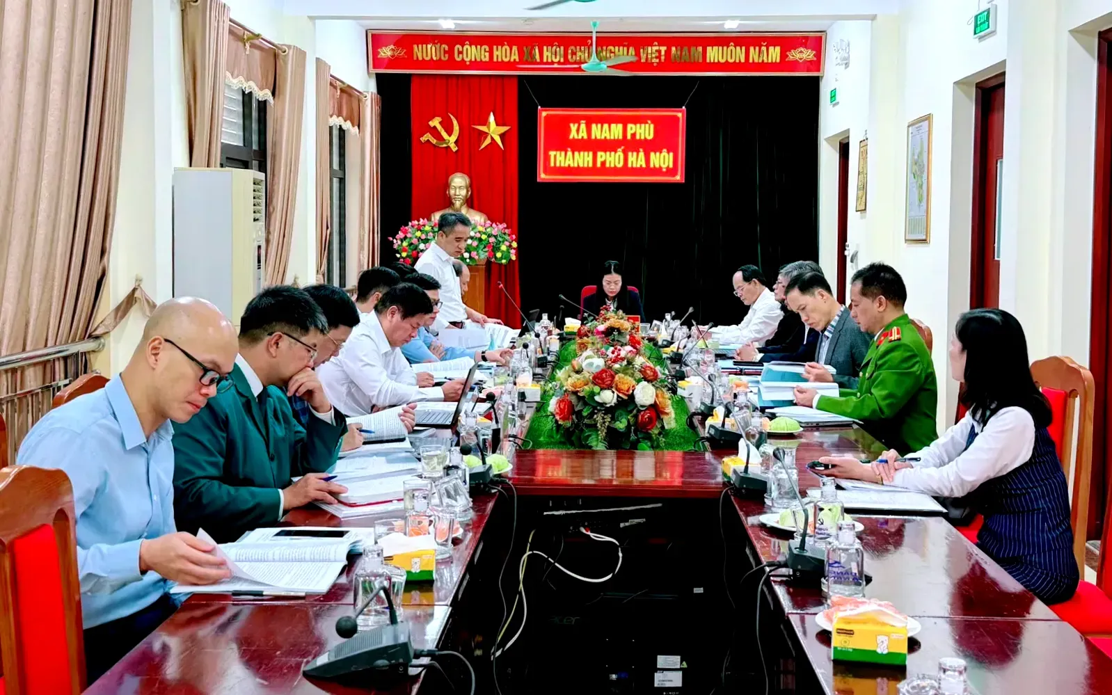 Nam Phù kiểm điểm, đánh giá chất lượng Ban Thường vụ Đảng ủy năm đầu vận hành mô hình chính quyền hai cấp
