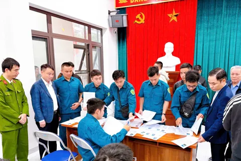 Thanh Liệt: 150 công dân khám tuyển nghĩa vụ Quân sự lần 2 năm 2026