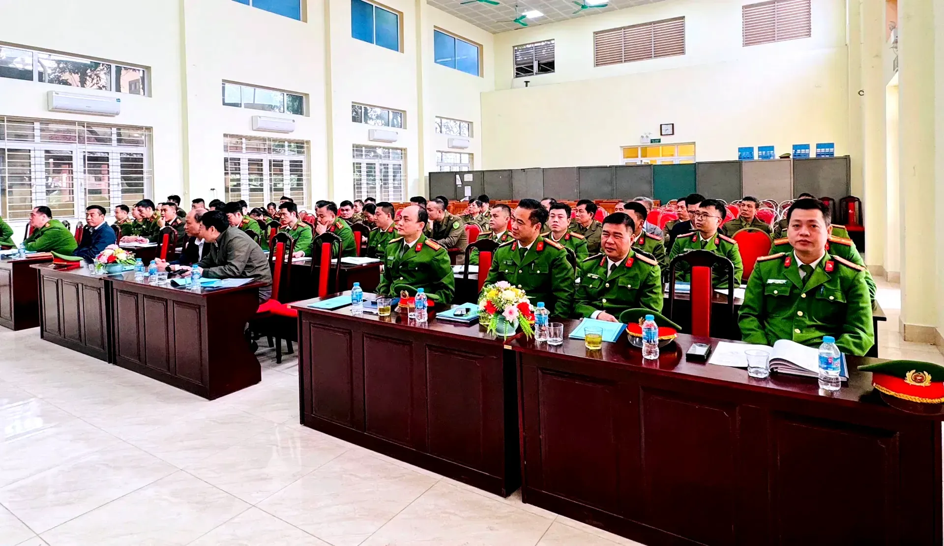 Công an xã Nam Phù ra quân cao điểm trấn áp tội phạm, bảo vệ an toàn Tết Nguyên đán Bính Ngọ 2026