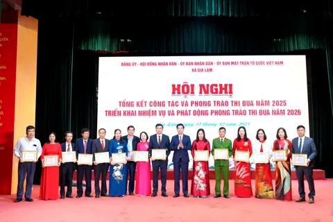 Xã Gia Lâm hoàn thành 100% chỉ tiêu nhiệm vụ năm 2025, tạo nền tảng vững chắc cho năm 2026