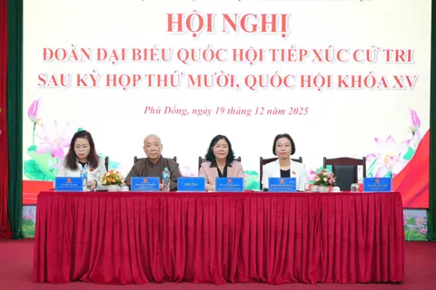 Cử tri 4 xã Phù Đổng, Gia Lâm, Thuận An, Bát Tràng kiến nghị nhiều vấn đề chính sách