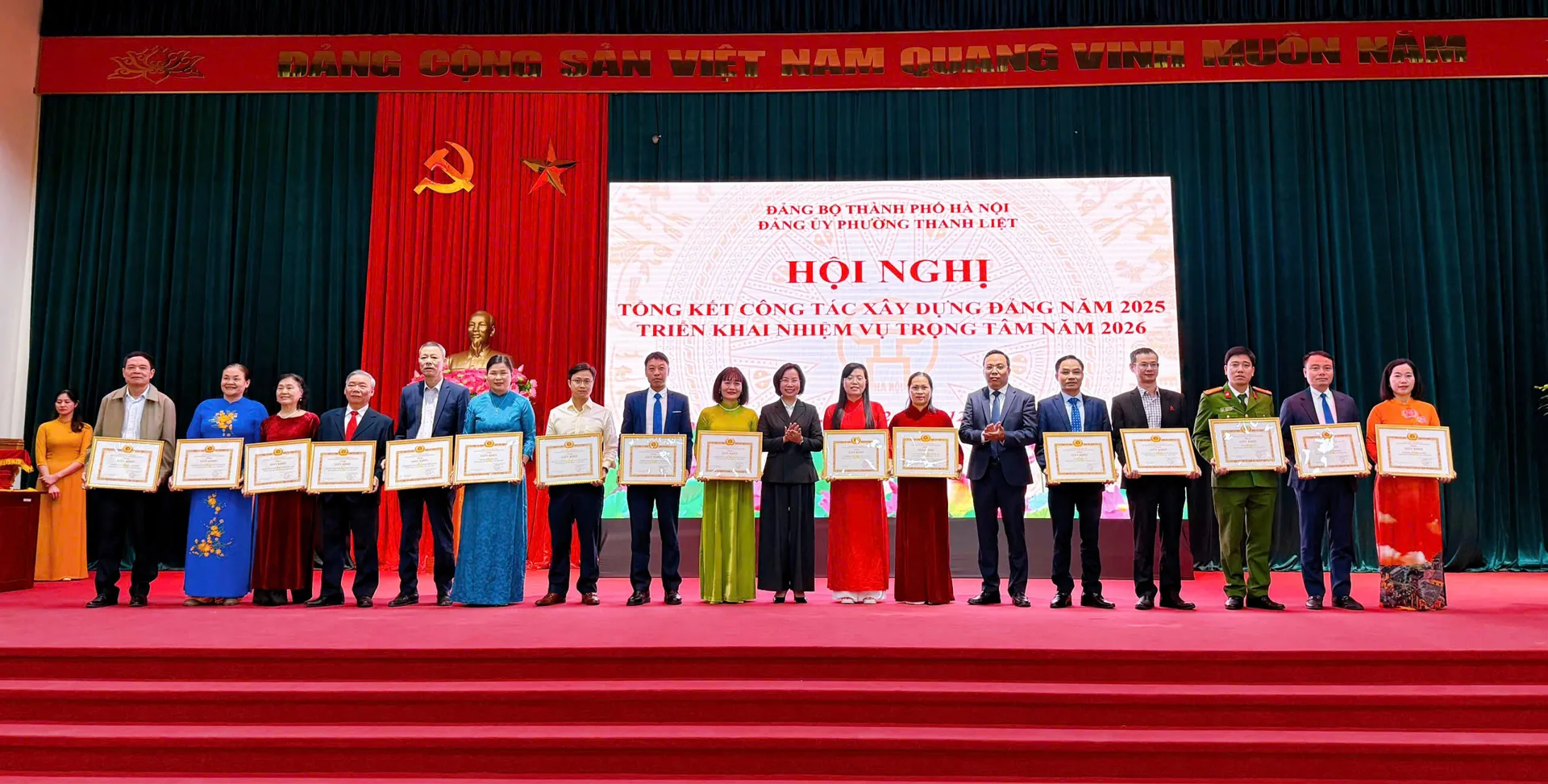 Đảng ủy phường Thanh Liệt: Nâng cao năng lực lãnh đạo, siết chặt kỷ cương, tạo nền tảng phát triển bền vững