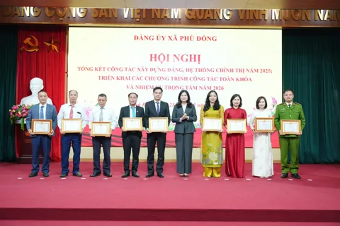 Xã Phù Đổng: Quyết tâm thực hiện thắng lợi các nhiệm vụ trọng tâm năm 2026