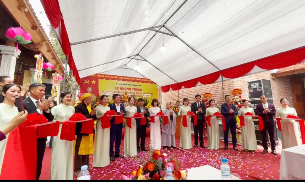 Xã Ngọc Hồi khánh thành các công trình tu bổ, tôn tạo di tích lịch sử - văn hóa
