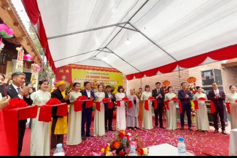 Xã Ngọc Hồi khánh thành các công trình tu bổ, tôn tạo di tích lịch sử - văn hóa