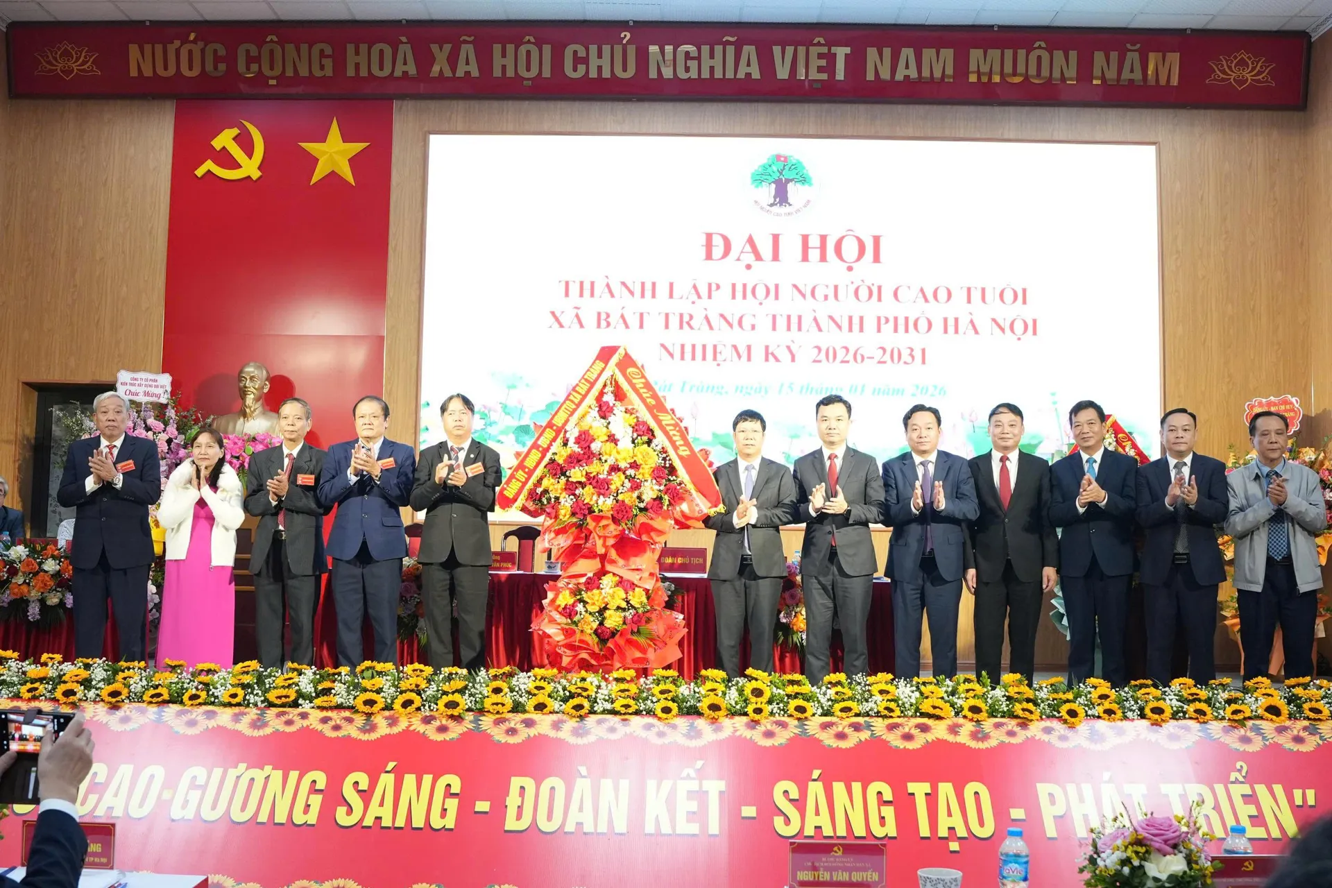 Đại hội thành lập Hội Người cao tuổi xã Bát Tràng nhiệm kỳ 2026–2031: Phát huy vai trò “tuổi cao gương sáng” trong giai đoạn mới